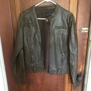 Pleather jacket